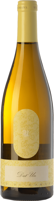 45,95 € Envio grátis | Vinho branco Vie di Romans Dut'Un D.O.C. Friuli Isonzo Friuli-Venezia Giulia Itália Chardonnay, Sauvignon Branca Garrafa 75 cl