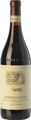 55,95 € Бесплатная доставка | Красное вино Vietti La Crena D.O.C. Barbera d'Asti Пьемонте Италия Barbera бутылка 75 cl