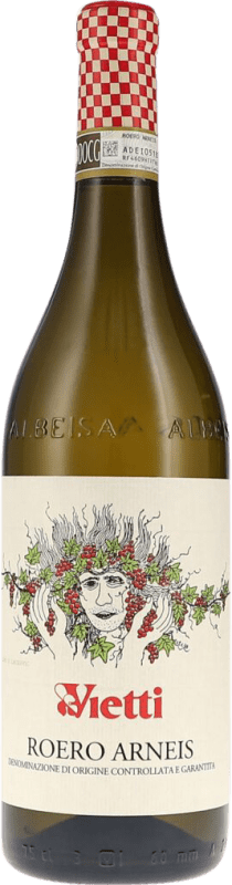 33,95 € Бесплатная доставка | Белое вино Vietti D.O.C.G. Roero Пьемонте Италия Arneis — Арнеис 75 cl