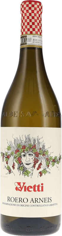 19,95 € Бесплатная доставка | Белое вино Vietti D.O.C.G. Roero Пьемонте Италия Arneis бутылка 75 cl