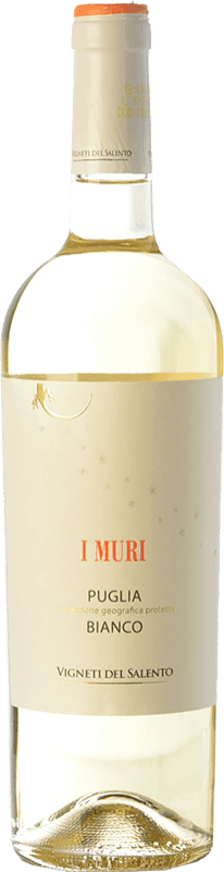 10,95 € Free Shipping | White Wine Vigneti del Salento I Muri I.G.T. Puglia Puglia Italy Malvasia, Chardonnay Bottle 75 cl