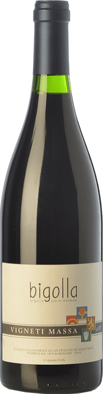 59,95 € Free Shipping | Red wine Vigneti Massa Bigolla 2001 D.O.C. Colli Tortonesi Piemonte Italy Bacca Red Bottle 75 cl