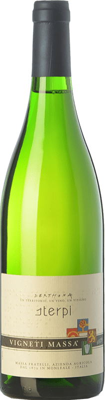 43,95 € Envío gratis | Vino Blanco Vigneti Massa Sterpi D.O.C. Colli Tortonesi Piemonte Italia Bacca Botella 75 cl