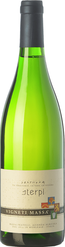 42,95 € Kostenloser Versand | Weißwein Vigneti Massa Sterpi D.O.C. Colli Tortonesi Piemont Italien Bacca Weiß Flasche 75 cl