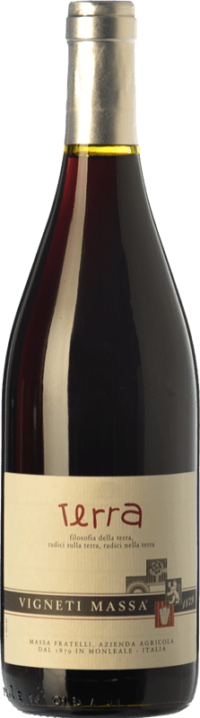 8,95 € Free Shipping | Red wine Vigneti Massa Terra D.O.C. Colli Tortonesi Piemonte Italy Bacca Red Bottle 75 cl