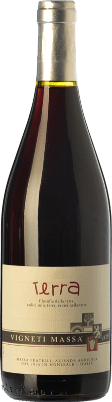 9,95 € Kostenloser Versand | Rotwein Vigneti Massa Terra D.O.C. Colli Tortonesi Piemont Italien Bacca Rot Flasche 75 cl