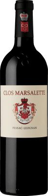 27,95 € Kostenloser Versand | Rotwein Comtes von Neipperg Clos Marsalette A.O.C. Pessac-Léognan Bordeaux Frankreich Merlot, Cabernet Sauvignon, Cabernet Franc 75 cl