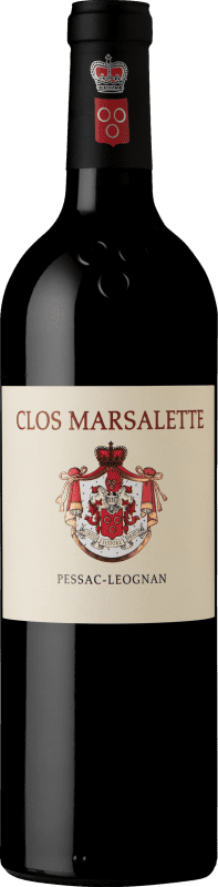 27,95 € Kostenloser Versand | Rotwein Comtes von Neipperg Clos Marsalette A.O.C. Pessac-Léognan Bordeaux Frankreich Merlot, Cabernet Sauvignon, Cabernet Franc 75 cl