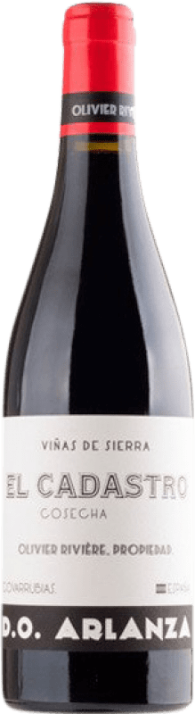 32,95 € 免费送货 | 红酒 Olivier Rivière Viñas del Cadastro D.O. Arlanza 卡斯蒂利亚莱昂 西班牙 Tempranillo, Grenache Tintorera 瓶子 75 cl