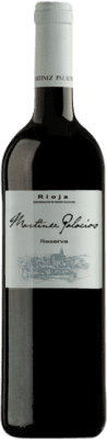 13,95 € Envoi gratuit | Vin rouge Martínez Palacios Réserve D.O.Ca. Rioja La Rioja Espagne Tempranillo, Graciano, Mazuelo Bouteille 75 cl