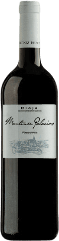 13,95 € Spedizione Gratuita | Vino rosso Martínez Palacios Riserva D.O.Ca. Rioja La Rioja Spagna Tempranillo, Graciano, Mazuelo Bottiglia 75 cl