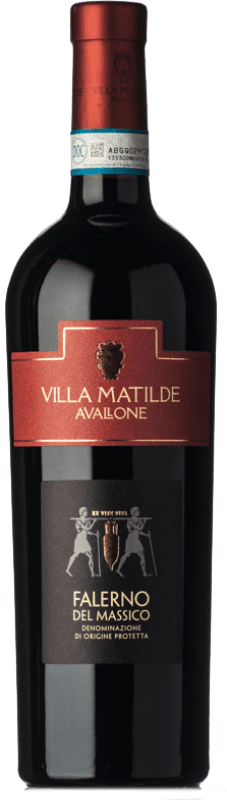 29,95 € 免费送货 | 红酒 Villa Matilde Rosso D.O.C. Falerno del Massico 坎帕尼亚 意大利 Aglianico, Piedirosso 瓶子 75 cl