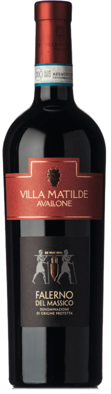 19,95 € Envío gratis | Vino Tinto Villa Matilde D.O.C. Falerno del Massico Campania Italia Aglianico, Piedirosso 75 cl