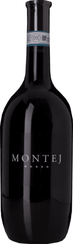 10,95 € Envío gratis | Vino tinto Villa Sparina Montej Rosso D.O.C. Monferrato Piemonte Italia Barbera Botella 75 cl
