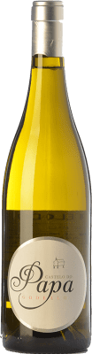 19,95 € Envio grátis | Vinho Branco Vinos del Atlántico Castelo do Papa D.O. Valdeorras Galiza Espanha Godello 75 cl