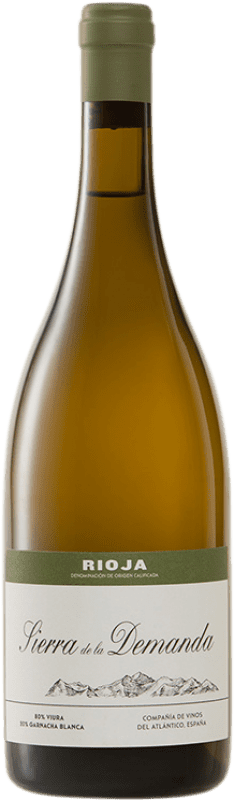28,95 € Free Shipping | White wine Vinos del Atlántico Sierra de la Demanda Crianza D.O.Ca. Rioja The Rioja Spain Viura, Grenache White Bottle 75 cl
