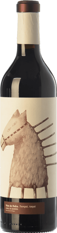12,95 € Spedizione Gratuita | Vino rosso Vins de Pedra Trempat Crianza D.O. Conca de Barberà Catalogna Spagna Trepat Bottiglia 75 cl