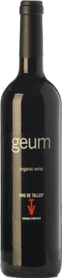 10,95 € Бесплатная доставка | Красное вино Vins de Taller Geum молодое Испания Merlot — Мерло Eco — Эко Био Органический 75 cl