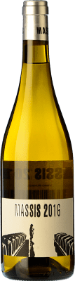 9,95 € Spedizione Gratuita | Vino bianco Vins del Massís Crianza D.O. Catalunya Catalogna Spagna Grenache Bianca, Xarel·lo Bottiglia 75 cl