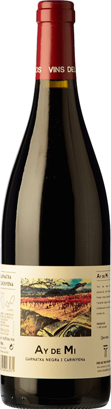17,95 € Free Shipping | Red wine Vins del Tros Ay de Mi Crianza D.O. Terra Alta Catalonia Spain Syrah, Grenache Bottle 75 cl