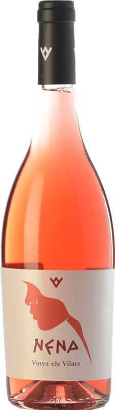 10,95 € Free Shipping | Rosé wine Els Vilars Nena Rosat D.O. Costers del Segre Catalonia Spain Syrah Bottle 75 cl