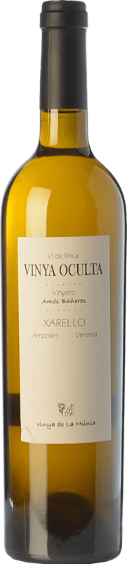 27,95 € Free Shipping | White Wine Vinya Oculta Amós Bañeres Vinya de la Múnia Crianza — Aged D.O. Penedès Catalonia Spain Xarel·lo Bottle 75 cl