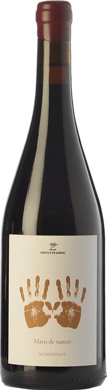 84,95 € Free Shipping | Red Wine Vinyes d'en Gabriel Mans de Samsó Crianza — Aged D.O. Montsant Catalonia Spain Cariñena — Carignan Bottle 75 cl