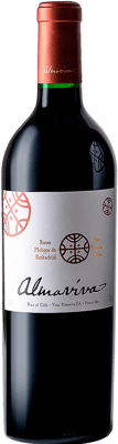 238,95 € Kostenloser Versand | Rotwein Viña Almaviva Alterung I.G. Valle del Maipo Maipotal Chile Merlot, Cabernet Sauvignon, Cabernet Franc, Petit Verdot, Carmenère Flasche 75 cl