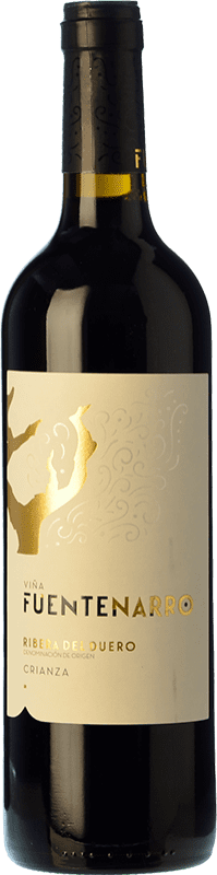 12,95 € Kostenloser Versand | Rotwein Viña Fuentenarro Alterung D.O. Ribera del Duero Kastilien und León Spanien Tempranillo Flasche 75 cl