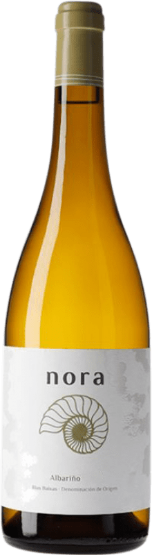 15,95 € Kostenloser Versand | Weißwein Viña Nora D.O. Rías Baixas Galizien Spanien Albariño Flasche 75 cl