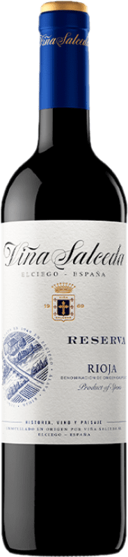 14,95 € Free Shipping | Red Wine Viña Salceda Reserve — Aged D.O.Ca. Rioja The Rioja Spain Tempranillo, Graciano 75 cl