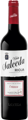 9,95 € 免费送货 | 红葡萄酒 Viña Salceda Crianza — 陈酿 D.O.Ca. Rioja 拉里奥哈 西班牙 Tempranillo — 丹魄, Graciano — 格拉西亚诺, Mazuelo — 马苏埃洛 75 cl