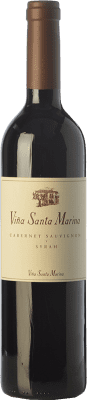 10,95 € Бесплатная доставка | Красное вино Santa Marina Crianza — Крианса I.G.P. Vino de la Tierra de Extremadura Estremadura Испания Syrah — Сира, Cabernet Sauvignon — Каберне Совиньон 75 cl