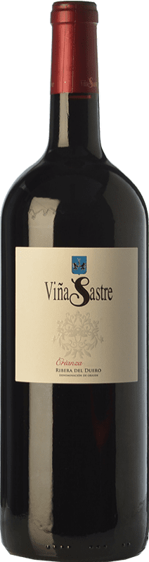58,95 € 送料無料 | 赤ワイン Viña Sastre 高齢者 D.O. Ribera del Duero カスティーリャ・イ・レオン スペイン Tempranillo マグナムボトル 1,5 L