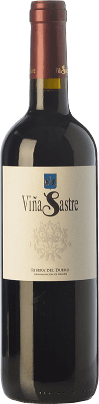 27,95 € Kostenloser Versand | Rotwein Viña Sastre Crianza — Kurze Fassreifung D.O. Ribera del Duero Kastilien und León Spanien Tempranillo Flasche 75 cl