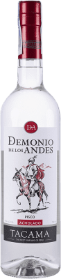 27,95 € Envio grátis | Aguardente Pisco Tacama Acholado Demonio de los Andes Peru Garrafa 70 cl