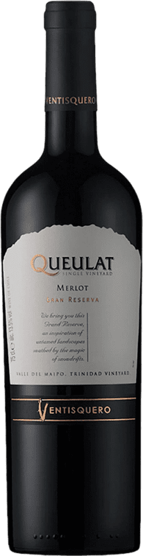 19,95 € Free Shipping | Red wine Viña Ventisquero Queulat Grand Reserve I.G. Valle del Maipo Maipo Valley Chile Syrah, Carmenère Bottle 75 cl