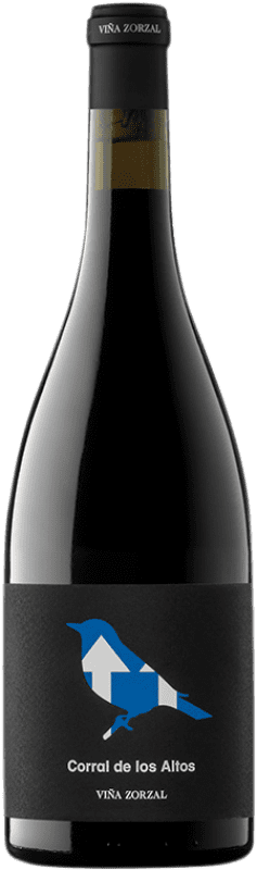 17,95 € Envio grátis | Vinho Tinto Viña Zorzal Corral de los Altos Crianza D.O. Navarra Navarra Espanha Garnacha — Grenache 75 cl