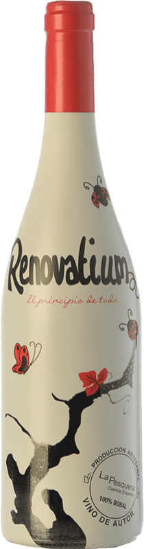 6,95 € Kostenloser Versand | Rotwein Viñas del Cabriel Renovatium Crianza — Kurze Fassreifung I.G.P. Vino de la Tierra de Castilla Kastilien-La Mancha Spanien Tempranillo, Syrah Flasche 75 cl
