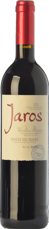 18,95 € Envoi gratuit | Vin rouge Viñas del Jaro Jaros Crianza D.O. Ribera del Duero Castille et Leon Espagne Tempranillo, Merlot, Cabernet Sauvignon Bouteille 75 cl