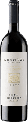 19,95 € Free Shipping | Red wine Viñas del Vero Gran Vos Reserva D.O. Somontano Aragon Spain Merlot, Cabernet Sauvignon Bottle 75 cl