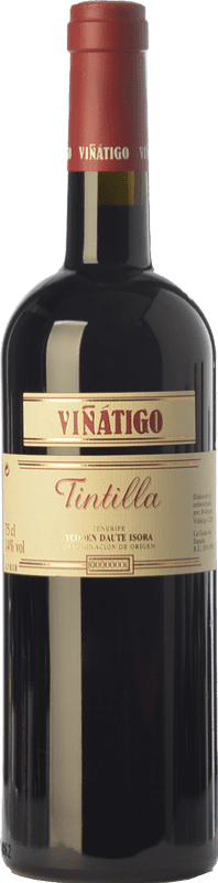 19,95 € 免费送货 | 红酒 Viñátigo 岁 D.O. Ycoden-Daute-Isora 加那利群岛 西班牙 Tintilla 瓶子 75 cl