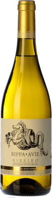 7,95 € Free Shipping | White wine Viñedos de Altura Rippa Avie D.O. Ribeiro Galicia Spain Torrontés, Godello, Treixadura Bottle 75 cl