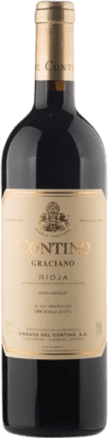 98,95 € 送料無料 | 赤ワイン Viñedos del Contino 高齢者 D.O.Ca. Rioja ラ・リオハ スペイン Graciano ボトル 75 cl