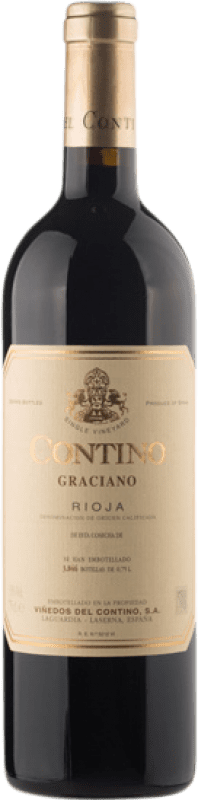 98,95 € Spedizione Gratuita | Vino rosso Viñedos del Contino Crianza D.O.Ca. Rioja La Rioja Spagna Graciano Bottiglia 75 cl