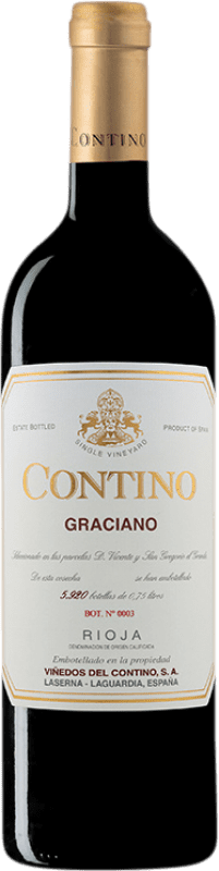 121,95 € Free Shipping | Red wine Viñedos del Contino Aged D.O.Ca. Rioja The Rioja Spain Graciano Bottle 75 cl