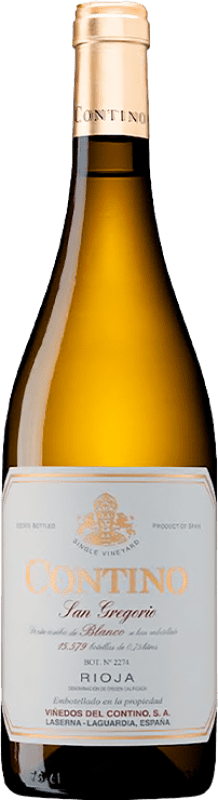 34,95 € Free Shipping | White wine Viñedos del Contino Aged D.O.Ca. Rioja The Rioja Spain Viura, Malvasía, Grenache White Bottle 75 cl