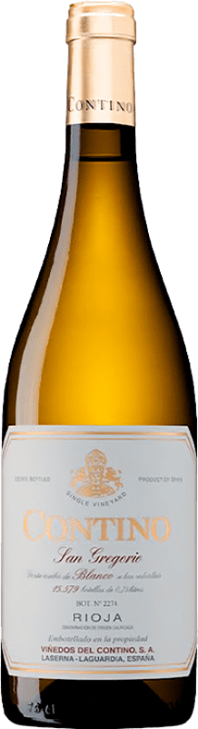 35,95 € Free Shipping | White wine Viñedos del Contino Aged D.O.Ca. Rioja The Rioja Spain Viura, Malvasía, Grenache White Bottle 75 cl