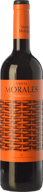 4,95 € 免费送货 | 红酒 Volver Venta Morales 年轻的 D.O. La Mancha 卡斯蒂利亚 - 拉曼恰 西班牙 Tempranillo 瓶子 75 cl