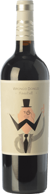 8,95 € Spedizione Gratuita | Vino rosso Volver Wrongo Dongo Giovane D.O. Jumilla Castilla-La Mancha Spagna Monastrell Bottiglia 75 cl